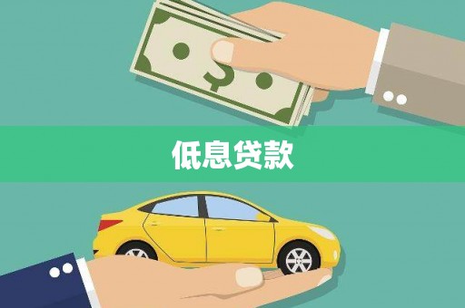 马村低息贷款