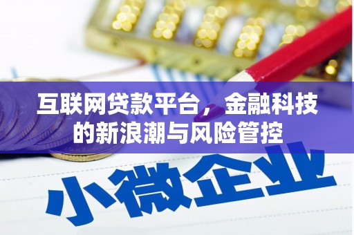 马村互联网贷款平台，金融科技的新浪潮与风险管控