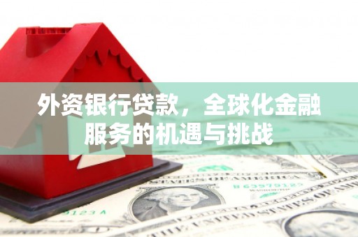 马村外资银行贷款，全球化金融服务的机遇与挑战