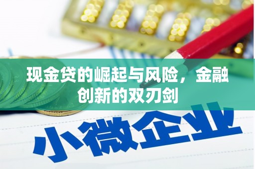 马村现金贷的崛起与风险，金融创新的双刃剑