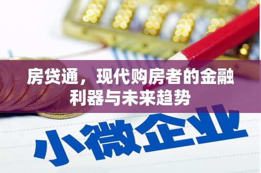 马村房贷通，现代购房者的金融利器与未来趋势
