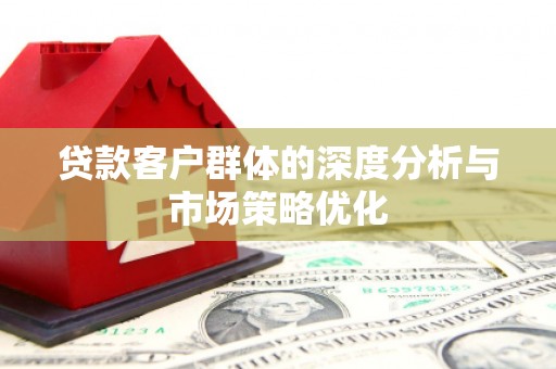 马村贷款客户群体的深度分析与市场策略优化