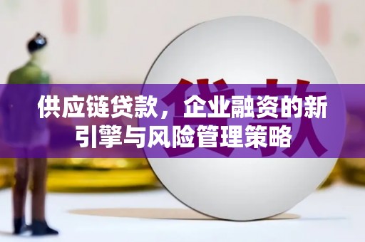 马村供应链贷款，企业融资的新引擎与风险管理策略