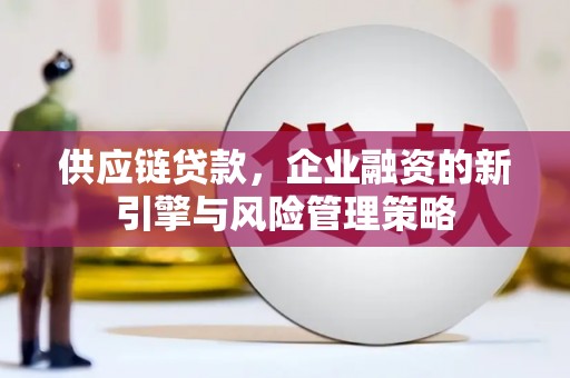 马村供应链贷款，企业融资的新引擎与风险管理策略