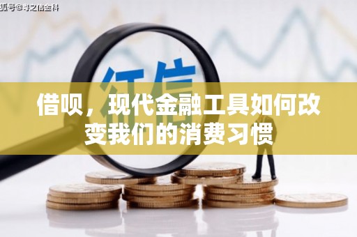 马村借呗，现代金融工具如何改变我们的消费习惯