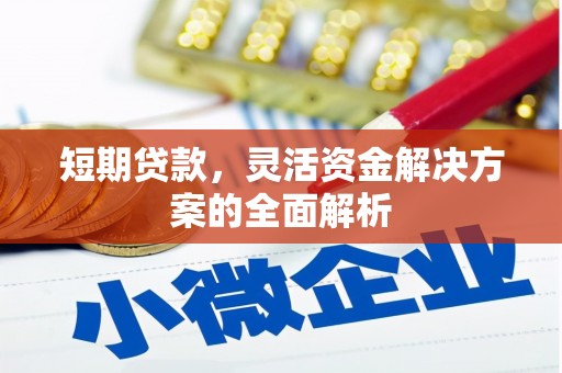 马村短期贷款，灵活资金解决方案的全面解析