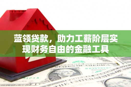 马村蓝领贷款，助力工薪阶层实现财务自由的金融工具