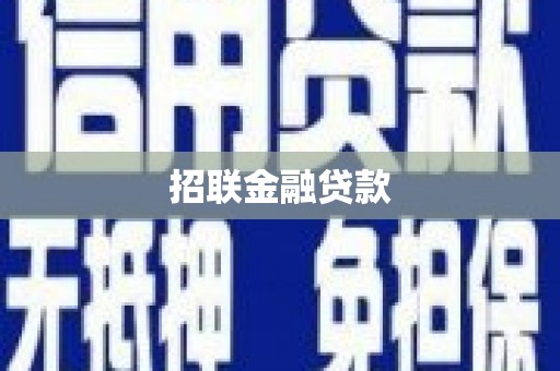 马村招联金融贷款