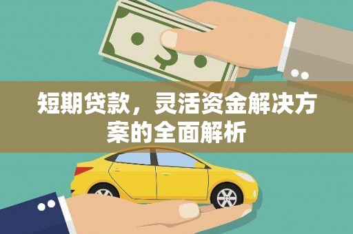 马村短期贷款，灵活资金解决方案的全面解析