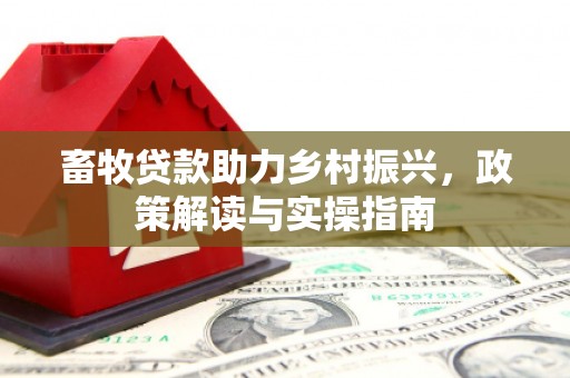 马村畜牧贷款助力乡村振兴，政策解读与实操指南